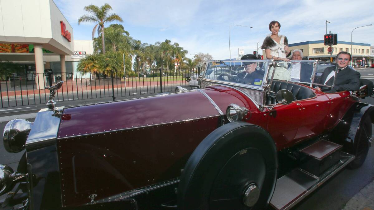 Look out for Gatsby fanfare in Warrawong tonight