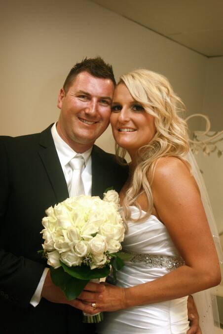 November 8: Sania Lyubey and Paul Mackiewcz were married at St Francis Xavier’s Catholic Church, Wollongong.