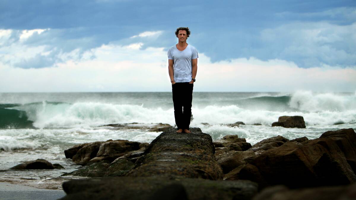 Lifeguard Chanan Clark will be taking part in the Grand Pacific Swim on Sunday. Picture: SYLVIA LIBER