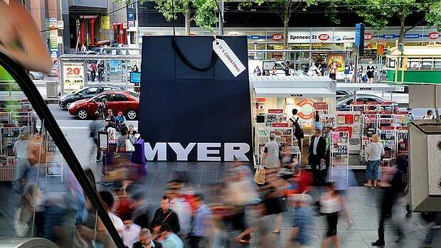 Myer sought a 'merger of equals' with rival David Jones in October. Photo: Angela Wylie