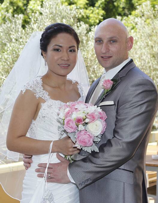 October 5: Jaye Jaroenwang and Damien Foord were married at Novotel Northbeach.