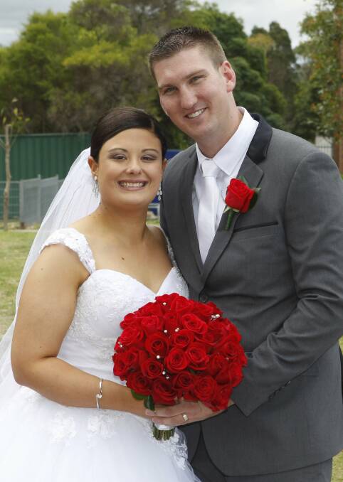 September 15: Melissa Chieffe and Stuart Gregory were married at St John’s Catholic Church, Dapto.
