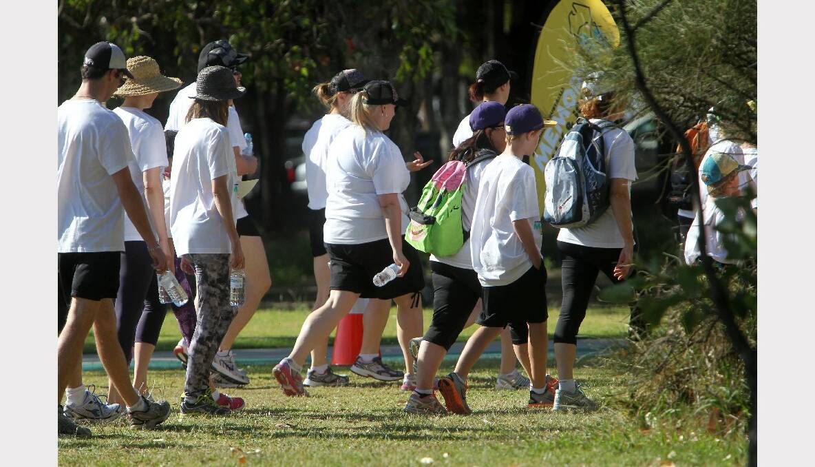 The 2013 Illawarra Memory Walk and Jog.