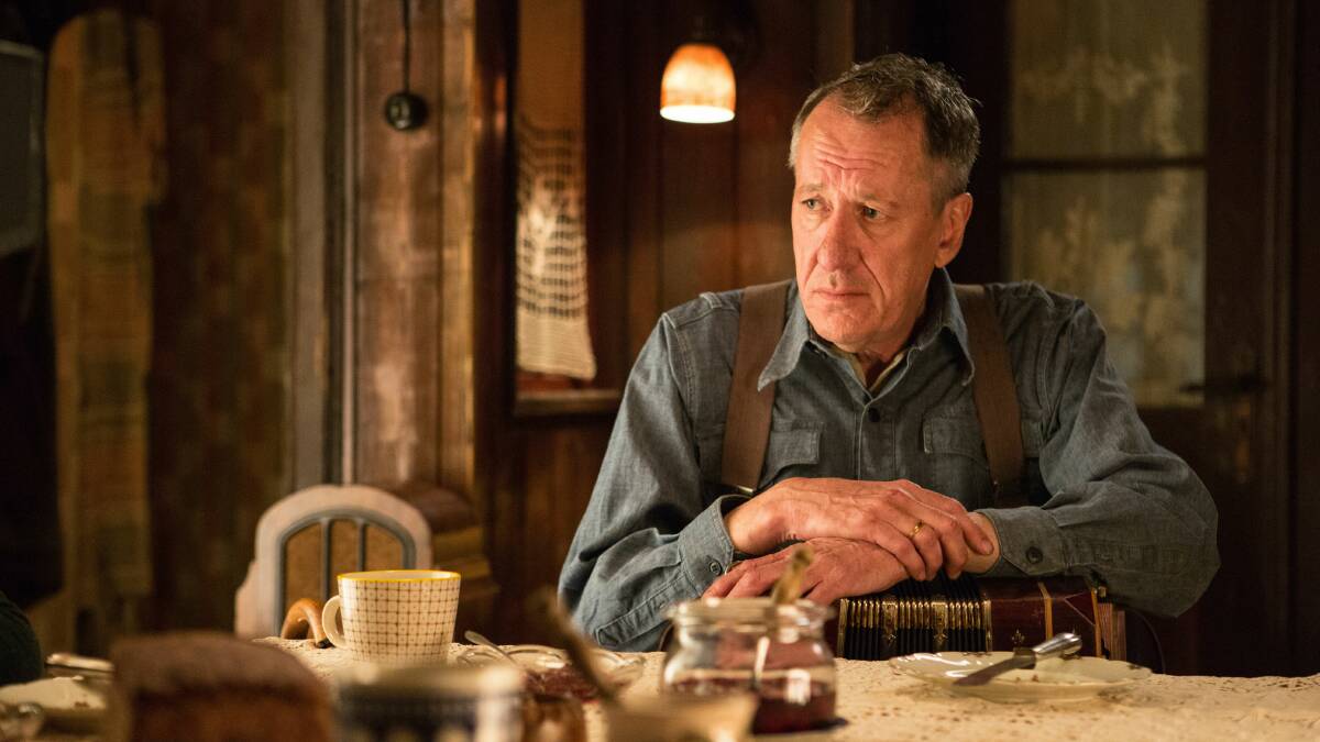 Geoffrey Rush in a scene from the Book Thief.