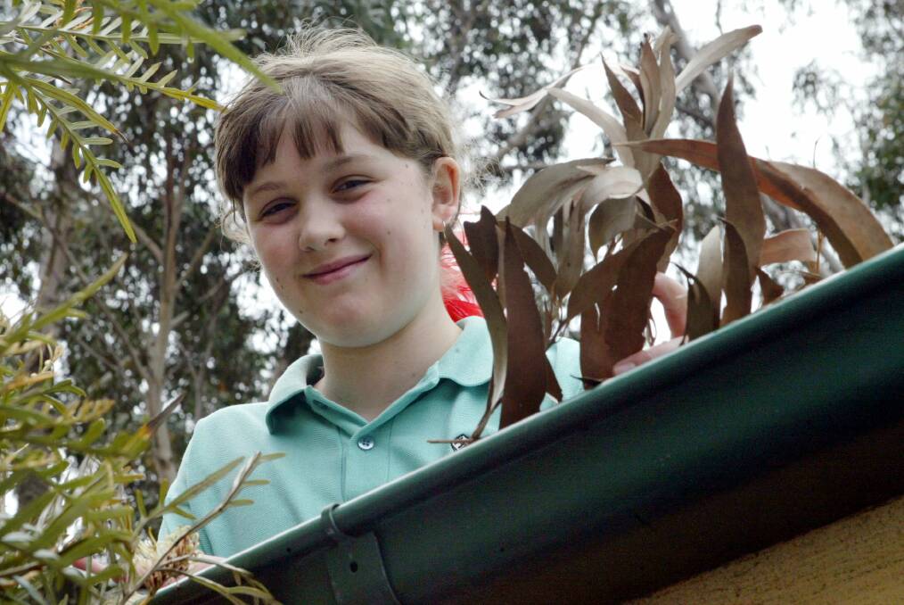 Helensburgh Public School student Lauren Foster’s invention - a design for a gutter-cleaning device - won a national award.