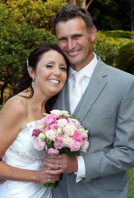 October 19: Jeniveve Avery and David Podmore were married at Rhododendron Gardens, Mt Pleasant.