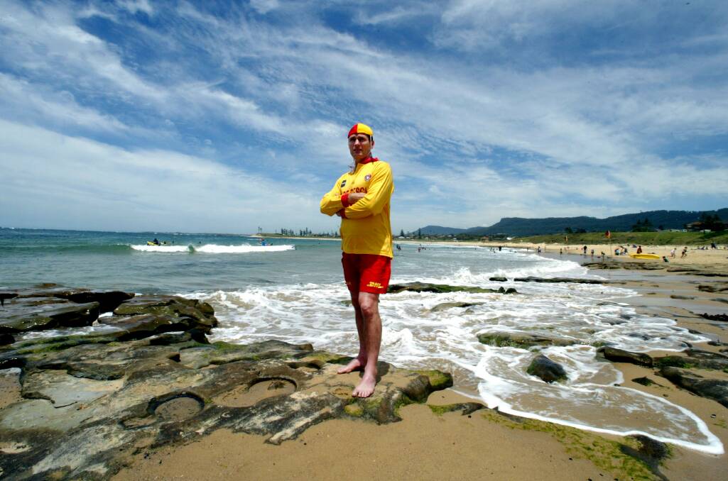 Sandon Point Surf Life Saving Club president Tim Gripton ready for the summer onslaught.
