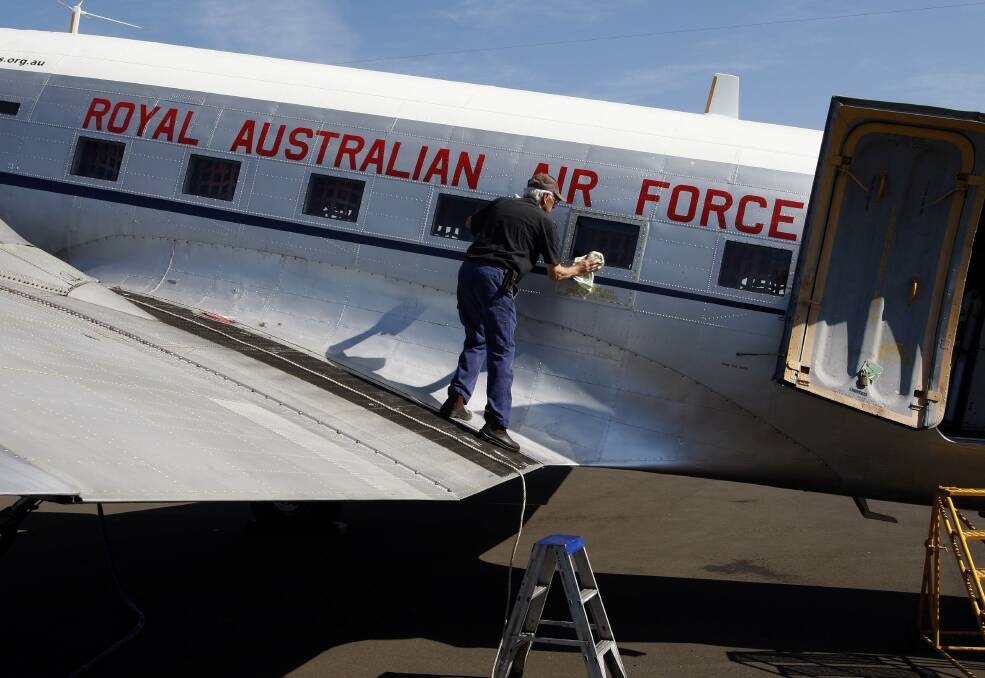 Historic flying workhorse takes to Illawarra skies