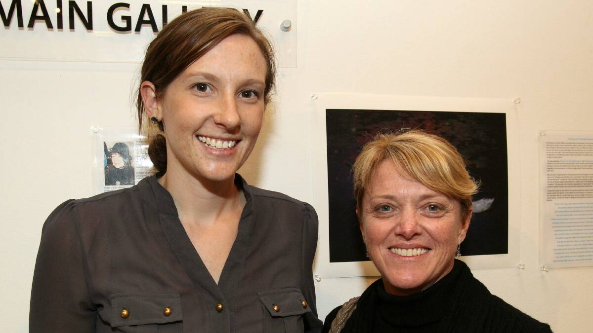 Liz Cridland and Ann Preston at Project Contemporary Artspace.