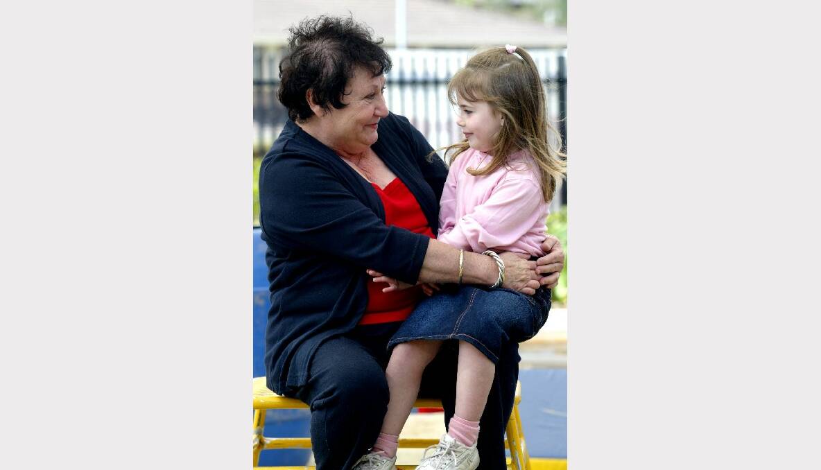 Western Suburbs Child Care Centre director Ruth Leo with Annabelle, 4.