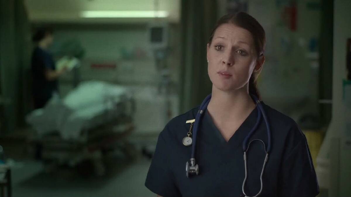 A screen shot from the NSWNMA's new TV ad.