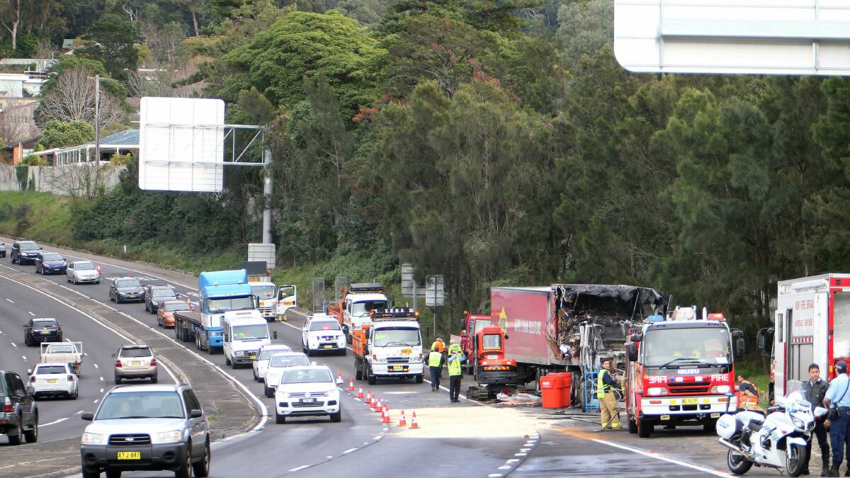 Mount Ousley Road is under increasing traffic pressure, and road blockages could become more common.
