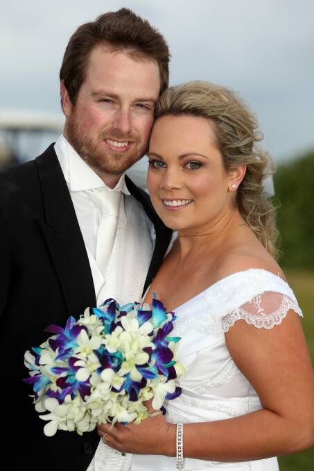 August 23: Ashley Tuntler and Andrew Clifton were married at Wollongong Golf Course.