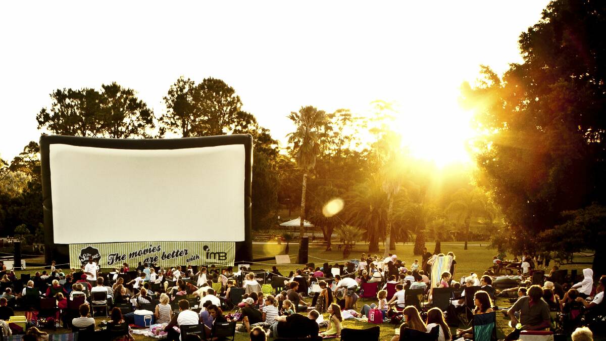 The IMB Sunset Cinema will return to the Wollongong Botanic Garden  for the third year running.