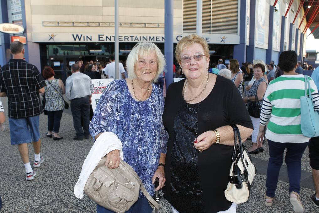 Yvonne Bottin and Bev Ross at WIN Entertainment Centre.