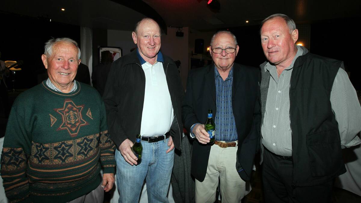 Keith Chie, Peter Fitzgerald, Barry Harle and Alan Fitzgibbon.