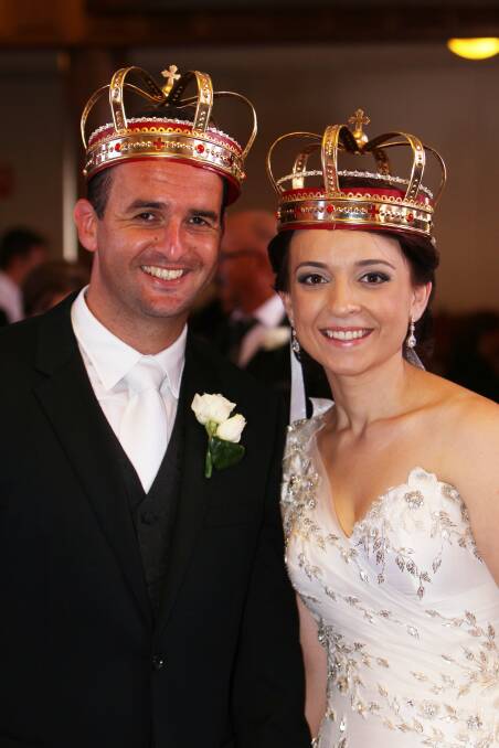 February 17: Daniela Laboska and John Mladenoski were married at Macedonian Orthodox Church, Wollongong.