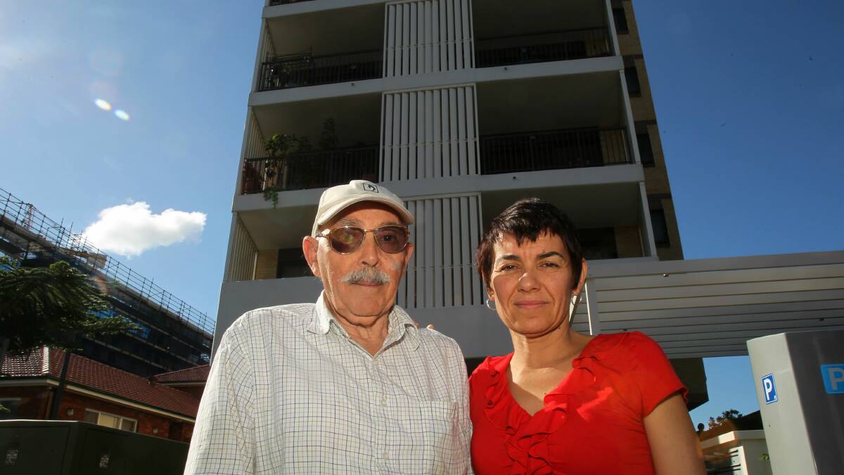 Wilfredo Martinez and his daughter Gabi. Picture: GREG TOTMAN