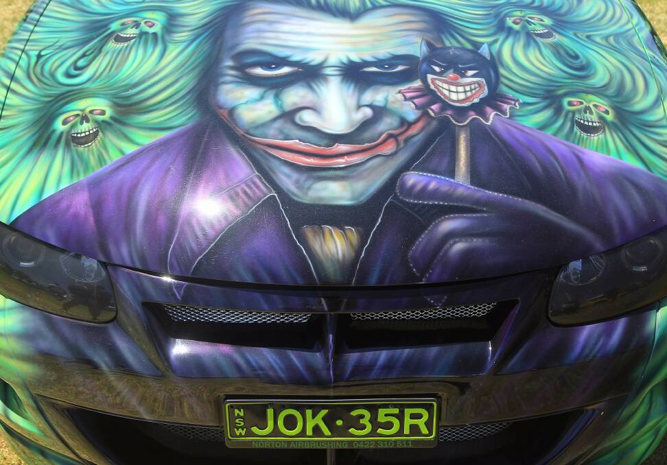 Holden Commodore Joker at the Autorama Car and Bike Expo. Picture: ANDY ZAKELI