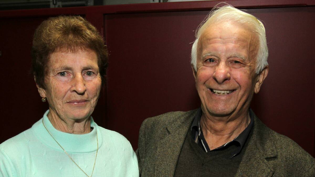 Rosa and Luigi Viselli at Rosa's 70th birthday celebrations.