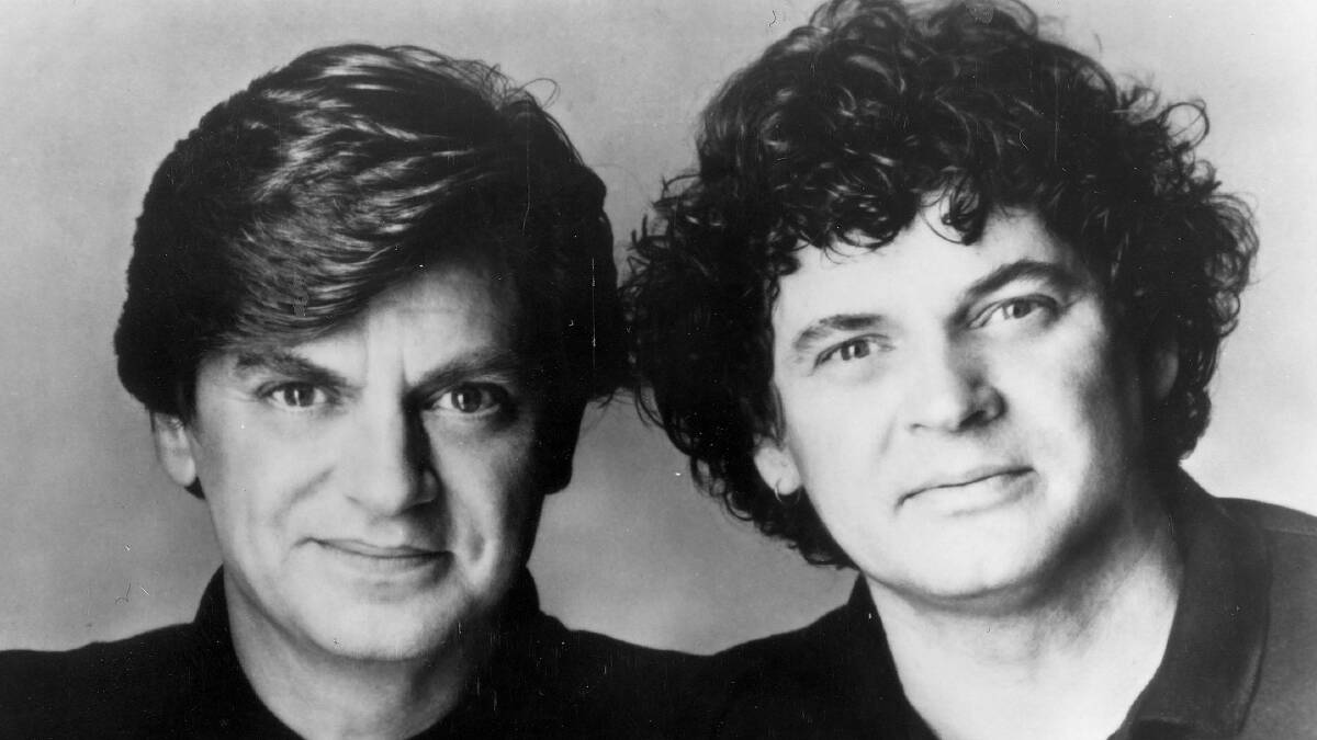 The Everly Brothers: Phil, left, and Don.
