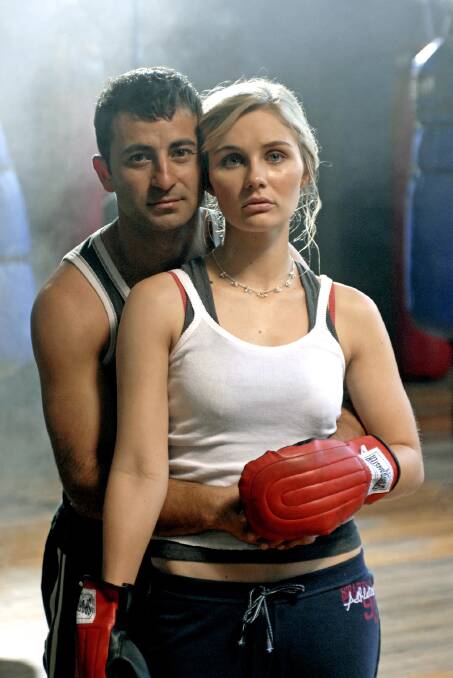 Clare Bowen and George Basha in Aussie film the Combination.