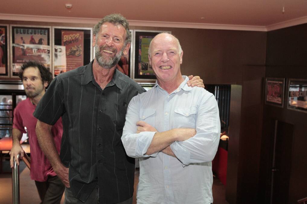 Bob King and Dave Gore at Towradgi Beach Hotel.