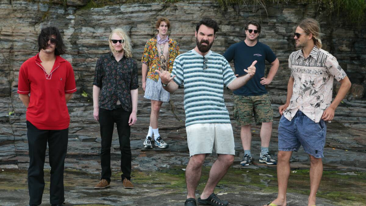Austinmer band Shining Bird had two of the most popular songs on FBI radio in 2013. Picture: ADAM McLEAN