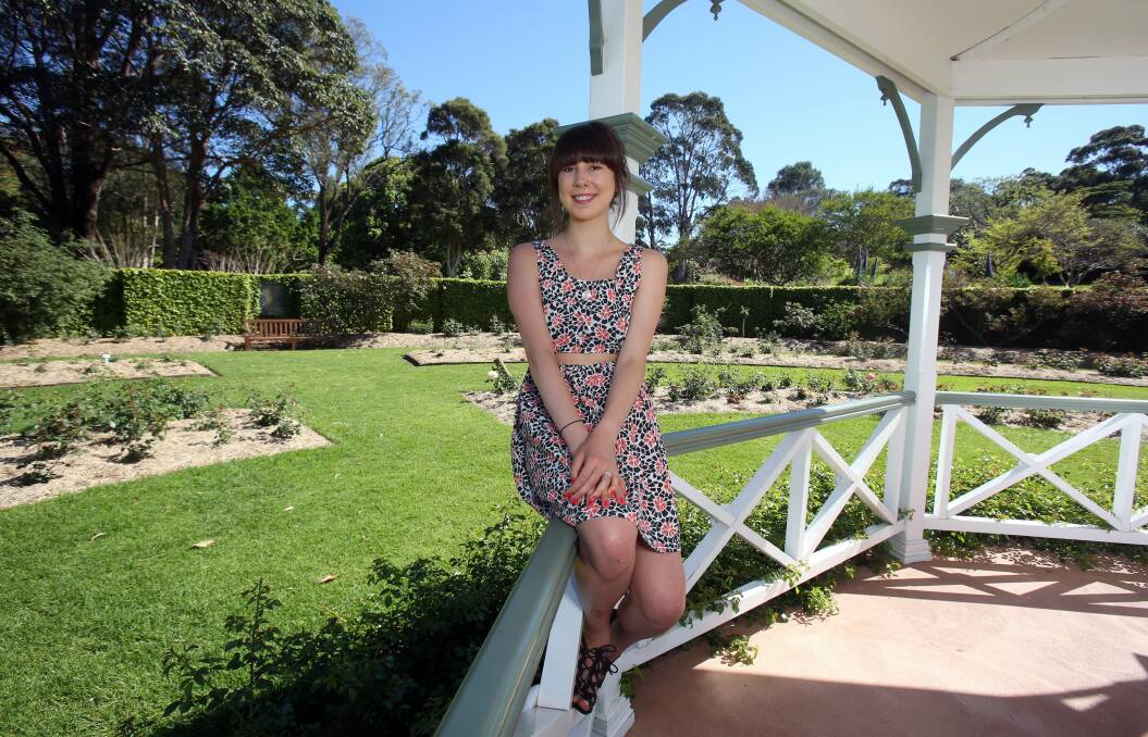 Dapto’s Natalie Hunt considers herself a ‘‘lucky individual with a bright future’’, ready to start university. Picture: ROBERT PEET
