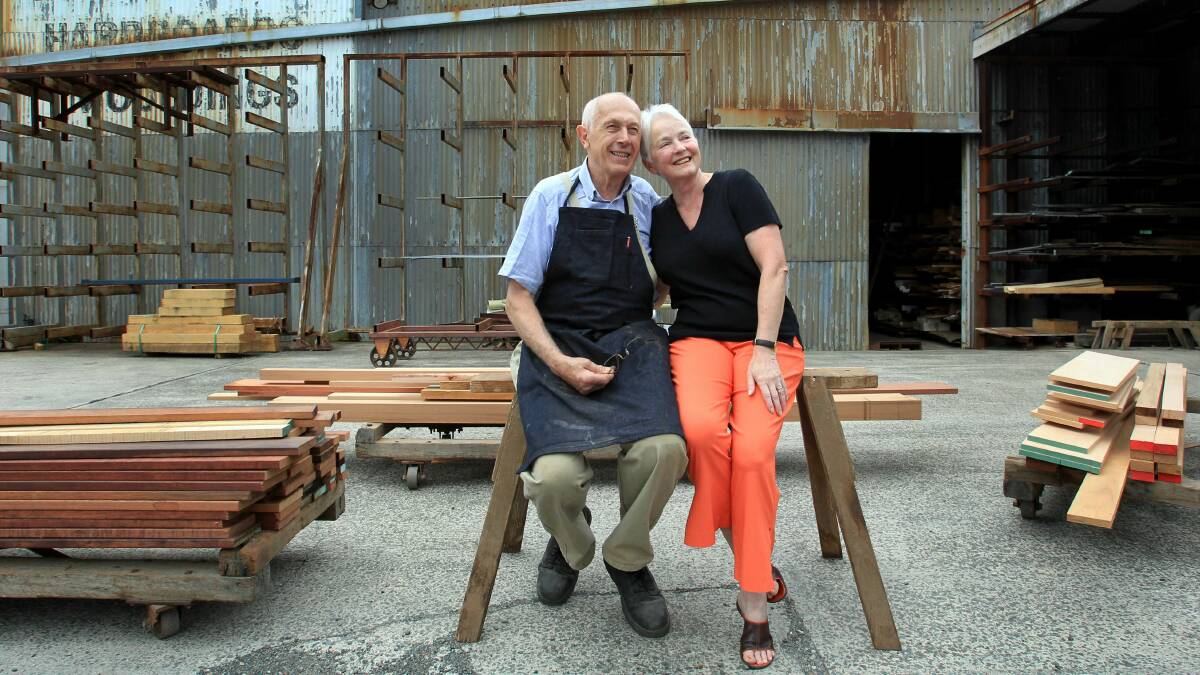 Gunter and Pamela Grafenauer are closing  the sawmill after owning it since 1975. Pictures: ORLANDO CHIODO