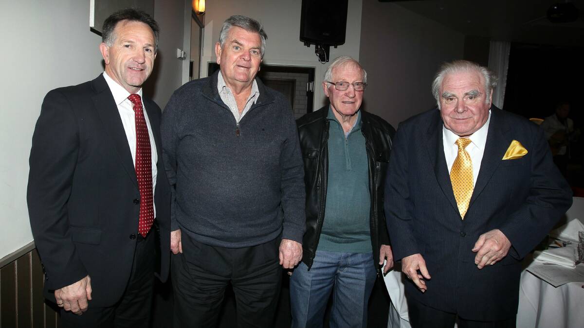 John Dorahy, Barry Ross, George Evans and Brian Doyle. 