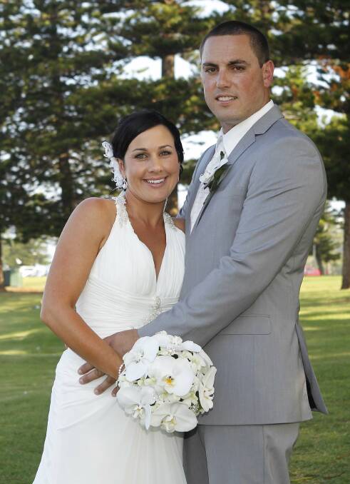 March 16: Karlee Thomson and Paul Lucchitti were married at the Lagoon Restaurant, Wollongong.