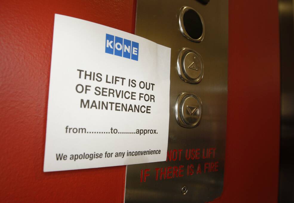 Marooned residents rescued by lift repairs