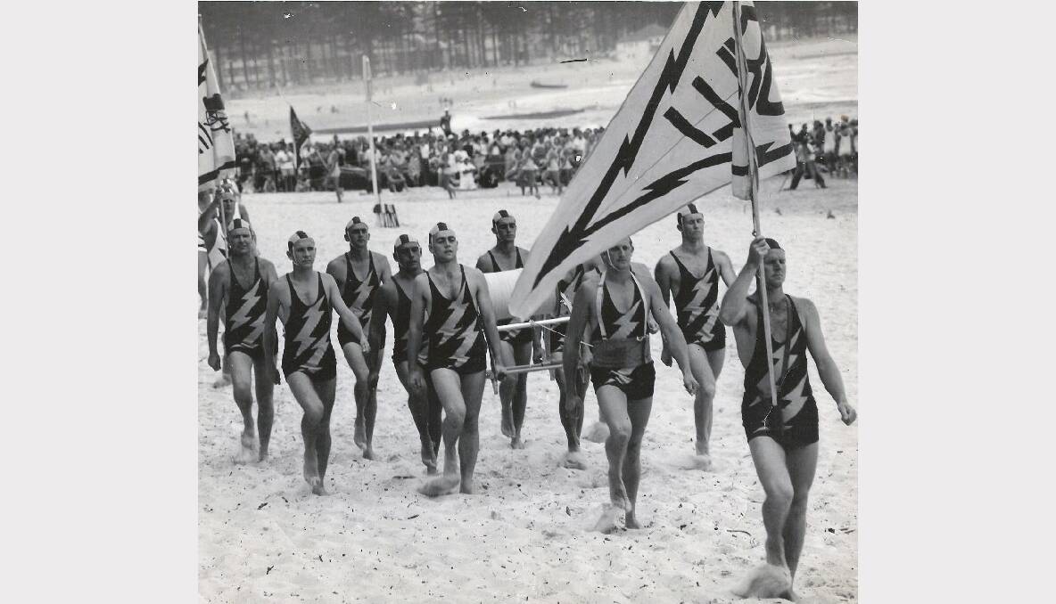 Bulli's March Past Team, 1950s.