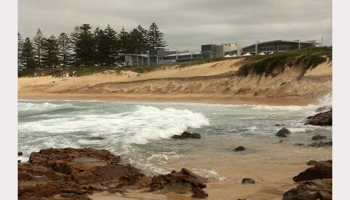 GALLERY: Wollongong beach gets washed away