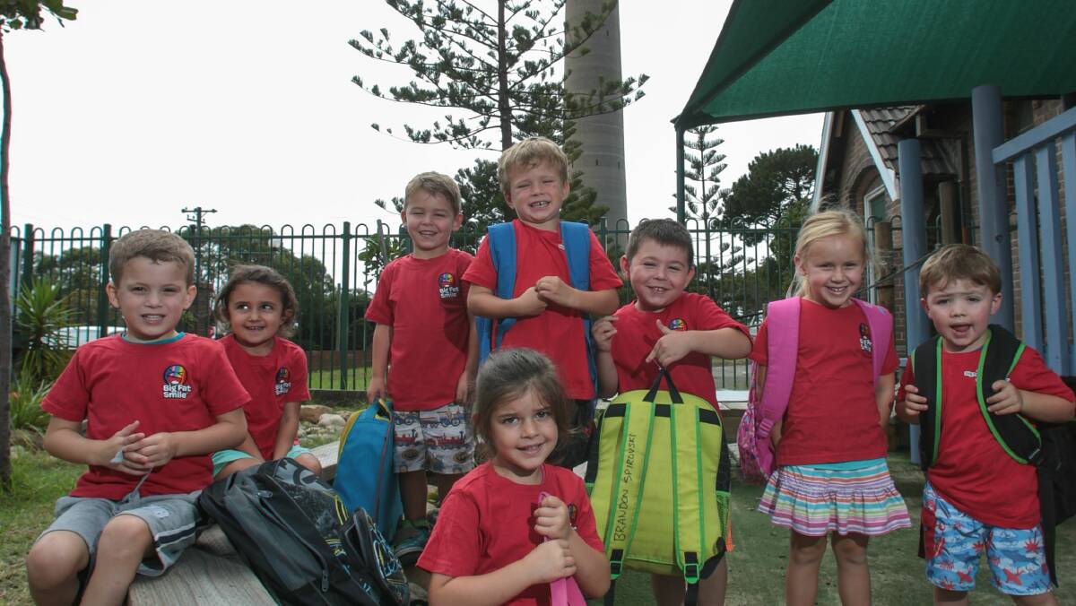 Students from Port Kembla Community Preschool will be on an excursion while the stack is demolished. Picture: ADAM McLEAN