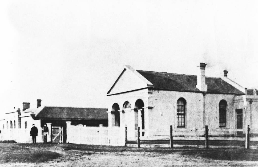 The old Wollongong courthouse. CREDIT: From the collections of the Wollongong City Library and the Illawarra Historical Society