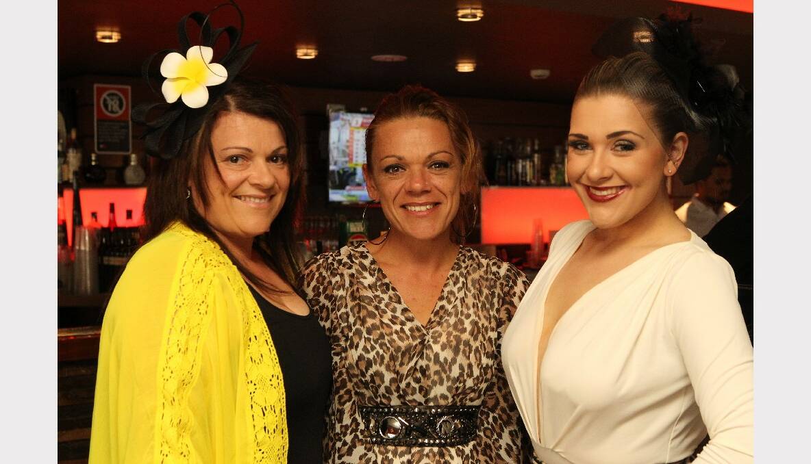 Afrodita Brbevski, Diana Andrikopoulos and Stephanie Brbevski at Towradgi Beach Hotel.