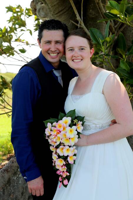 February 9: Stephanie de Wal and Nicholas Borg were married at Shellharbour South Beach.