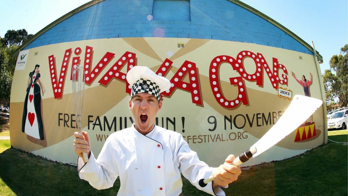Juggler Benny B (Der Chef) will perform at MacCabe Park. Picture: KIRK GILMOUR