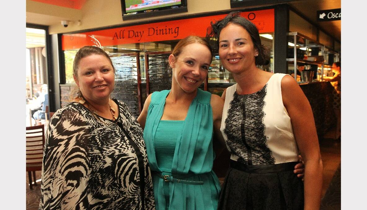 Lisa Kennedy, Leanne Thomson and Tammy Robinson at Towradgi Beach Hotel.