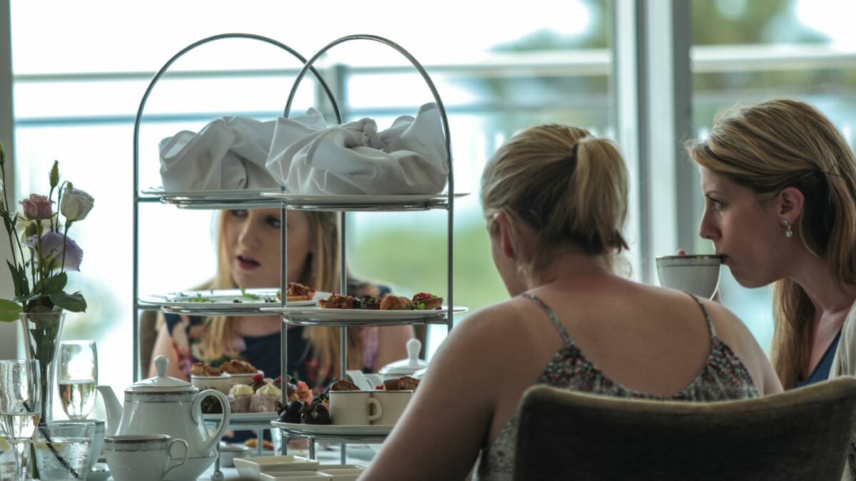 High tea at North Wollongong's Seacliff Restaurant. Picture: ADAM McLEAN