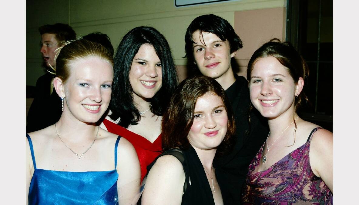 Bull High, 2003: Lynette Whiteman, Stephanie Srbovski, Mary Froeba, Richard King and Annika Cortiana.