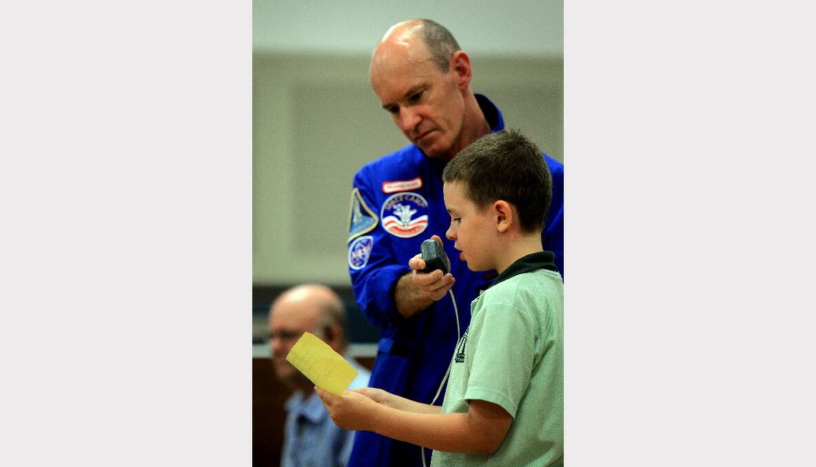 GALLERY: What Mt Ousley kids asked NASA astronauts