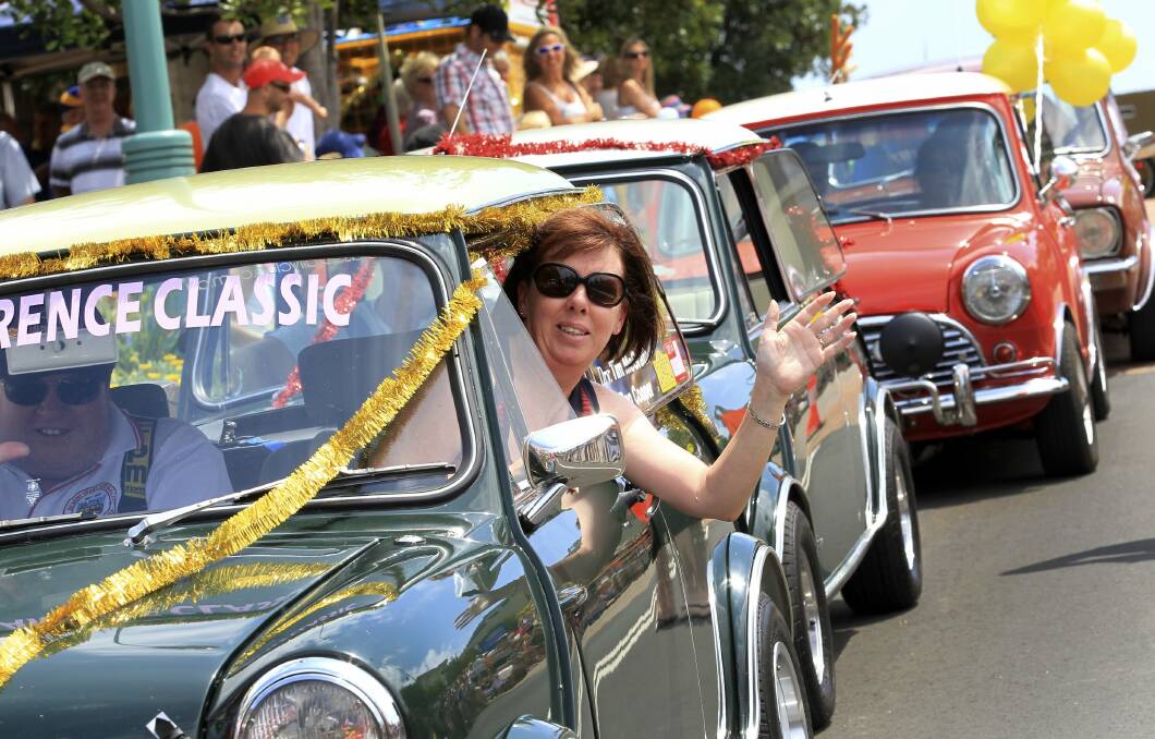 A day of fun at the Gerringong Annual Street Parade. Picture: ORLANDO CHIODO