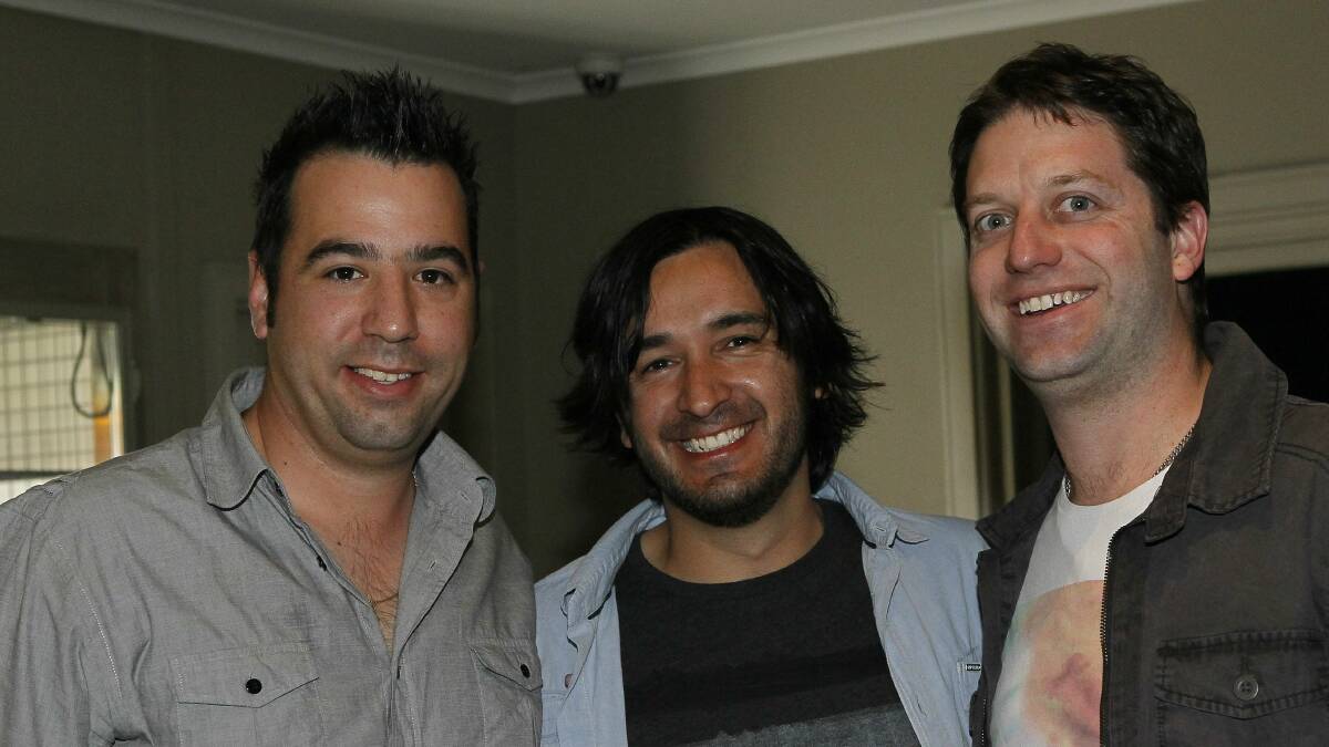 Mark Ulcigrai, Christian Gonzalez and Christian Widloecher at North Gong Hotel.
