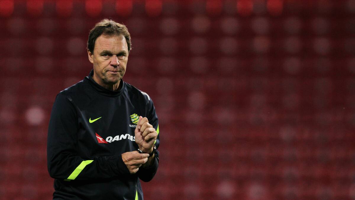 Socceroos coach Holger Osieck looks likely to opt for a training camp instead of playing a friendly in Wollongong in March.Picture: GETTY