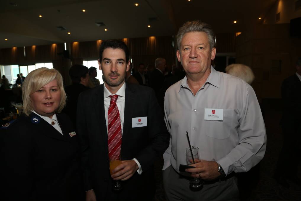The Salvation Army Red Shield Appeal business luncheon committee includes Michael Bassingthwaighte, Nathan Heard, Peter Fitzgerald, Monique Harper-Richardson, Mark Wilson, Mike Archer, Andrew Manson and Deborah De Santis.

