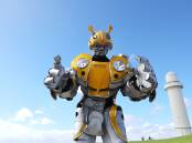 The Cosplay Guardian dressed as Bumblebee will be attending Comic Gong. Picture by Sylvia Liber 