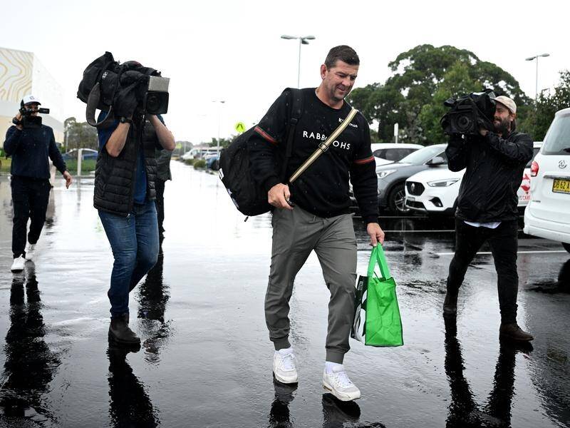 Jason Demetriou received his marching orders from South Sydney after the club's poor start to 2024. (Dan Himbrechts/AAP PHOTOS)